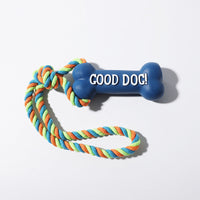 HKM-8614077 Durable Bite-Resistant Dog Bone Toy with Vocalization - Available in Multiple Colors