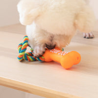 HKM-8614077 Durable Bite-Resistant Dog Bone Toy with Vocalization - Available in Multiple Colors