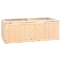 HKM-8614845 Solid Fir Wood Hamster Cage with Wire Mesh Roof – Ideal for Small Pets, Easy to Clean, 104x52x38 cm