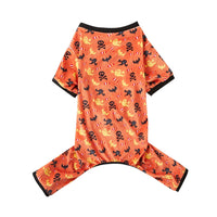 HKM-8615613 Cute Halloween Themed Pet Clothing for Dogs and Cats - Purple, Orange, and White Options Available