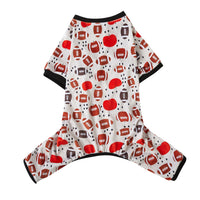 HKM-8615613 Cute Halloween Themed Pet Clothing for Dogs and Cats - Purple, Orange, and White Options Available