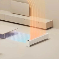 HKM-861587 Smart Electric Heater with Fast Heating and Temperature Control, 2200W, Graphene Baseboard
