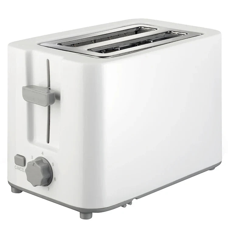 HKM-861715 700W Electric 2-Slice Bread Toaster with Custom Logo and Plastic Housing
