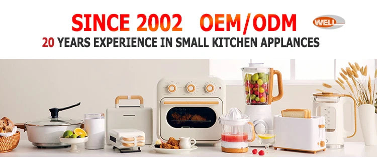 HKM-861715 700W Electric 2-Slice Bread Toaster with Custom Logo and Plastic Housing