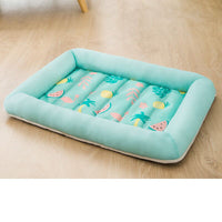 HKM-8617277 Cozy Printed Fruit Enclosure Nest for Small Pets - Breathable Mesh Fabric & High Resilience Filling