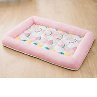 HKM-8617277 Cozy Printed Fruit Enclosure Nest for Small Pets - Breathable Mesh Fabric & High Resilience Filling