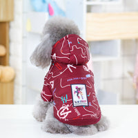 HKM-8617661 Casual Cotton Padded Coat in Wine Red and Dark Blue, Sizes S-XXL