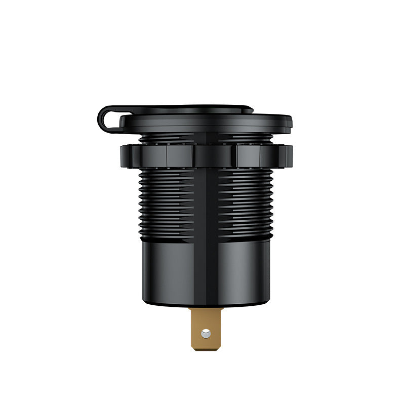 HKM-861843 Dual USB Car Charger with QC3.0 Compatibility, 12-24V Input, 3000mA Output, CE/FCC/ROHS Certified