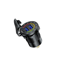 HKM-861843 Dual USB Car Charger with QC3.0 Compatibility, 12-24V Input, 3000mA Output, CE/FCC/ROHS Certified
