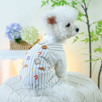 HKM-8618813 Casual Polyester Single Layer Dog Overalls - Multiple Sizes Available