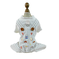 HKM-8618813 Casual Polyester Single Layer Dog Overalls - Multiple Sizes Available