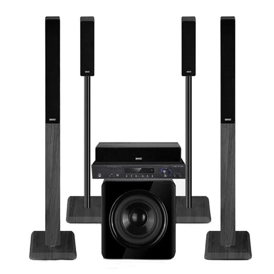 HKM-861971 5.1 Channel Bluetooth Home Theatre System with AC-3 Decoder and Subwoofer