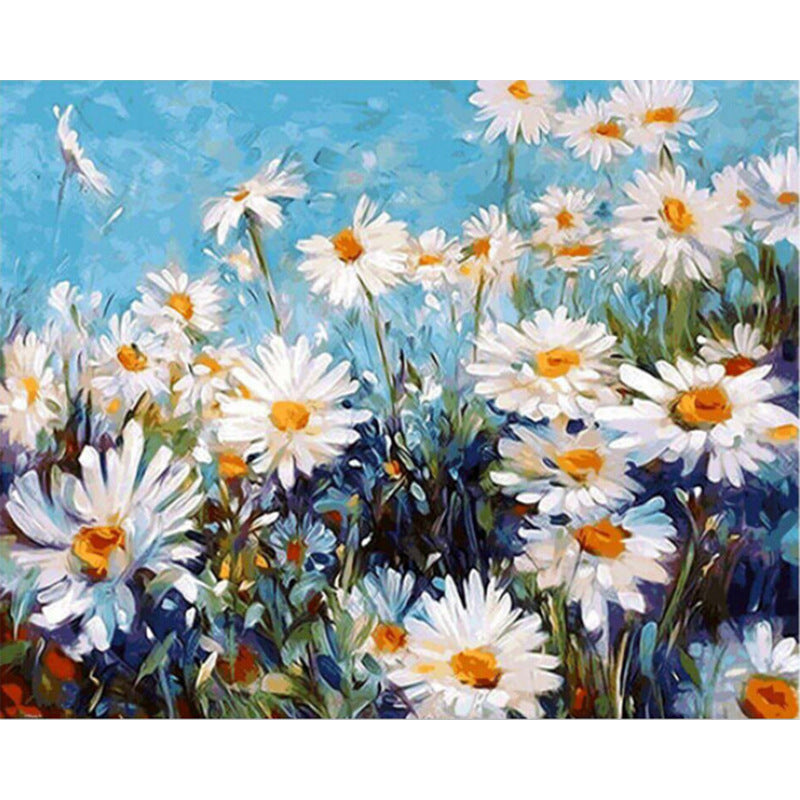 HKM-861971 Abstract Digital Oil Painting for Bedroom and Living Room Decor
