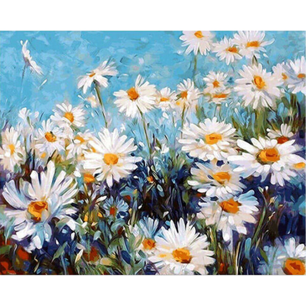 HKM-861971 Abstract Digital Oil Painting for Bedroom and Living Room Decor