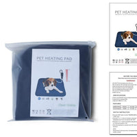 HKM-8619837 Pet Electric Blanket - Small Size 34x44cm, Soft Cloth Material, Lightweight Design