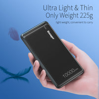 HKM-862035 10000mAh Portable Power Bank with Dual Inputs and Outputs, Multiple Protection Features, Compact Design