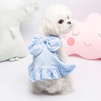 HKM-8620605 Sweet Cotton Suspender Skirt for Small Dogs in Princess Style