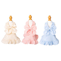 HKM-8620605 Sweet Cotton Suspender Skirt for Small Dogs in Princess Style