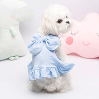 HKM-8620605 Sweet Cotton Suspender Skirt for Small Dogs in Princess Style