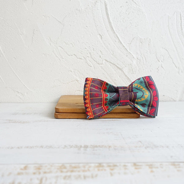 HKM-8620989 Chic Polyester Pet Bow Tie Collar Jewelry for Fashionable Pets - Multiple Sizes Available
