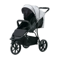 HKM-862163 Luxury Three-Wheel Portable Baby Jogger Stroller for Toddlers and Kids