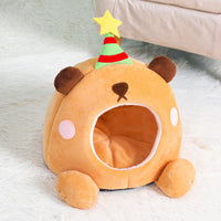 HKM-8622269 Cozy Four Seasons Cat Nest in Cute Shape for Comfortable Resting