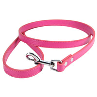 HKM-8622781 PU Leather Pet Leash for Cats and Dogs - Multiple Colors Available, 120cm Length