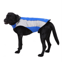HKM-8623165 Reflective Casual Pet Jackets and Vests for All Sizes - Cotton and Polyester Mix