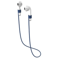 HKM-862355 Silicone Anti-Lost Lanyard for Apple AirPods 1-3 Generation with Magnetic Suction Design