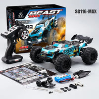 HKM-862419 ZLL SG116 Max 1:16 Brushless Off-Road Remote Control Car 80KM/h 4x4 High-Speed Racing Vehicle