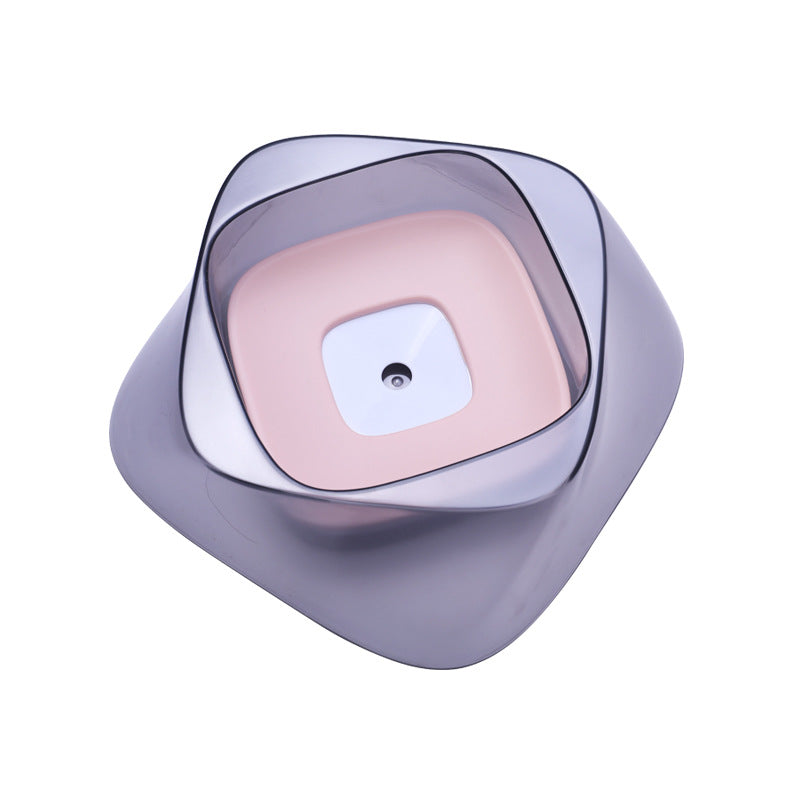 HKM-8624957 No-Spill Anti-Overflow Dog Bowl with Arch Shape Design and Large Capacity for Clean Drinking Water