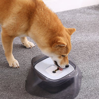 HKM-8624957 No-Spill Anti-Overflow Dog Bowl with Arch Shape Design and Large Capacity for Clean Drinking Water
