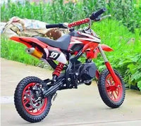 HKM-862547 Automatic 49cc Mini Dirt Bike for Kids - Compact and Fast with Front and Rear Disc Brakes