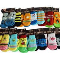 HKM-8625597 Indoor Anti-Skid Socks for Small Dogs - Ideal for Teddy Pomeranians and Bichons