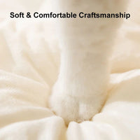 HKM-8626237 Cozy Winter Cat Tent Soft Nest Bed for Deep Sleeping Pets
