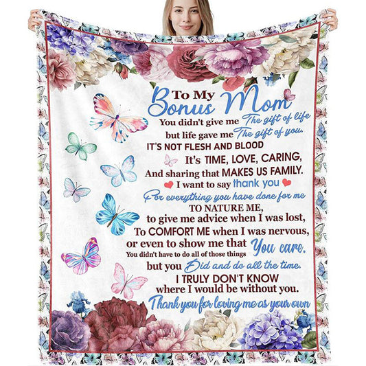 HKM-862803 Cartoon Flannel Blanket - Soft Polyester Throw for All Seasons