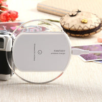 HKM-862803 Wireless Charger Receiver with QI Certification - Compatible with iPhone and Samsung Models - 5W Charging Power, Overheat & Overcurrent Protection