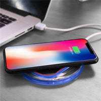 HKM-862803 Wireless Charger Receiver with QI Certification - Compatible with iPhone and Samsung Models - 5W Charging Power, Overheat & Overcurrent Protection
