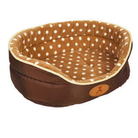 HKM-8628797 Cozy Shu Cotton Wool & Fleece Suede Pet Nest with Multiple Size Options