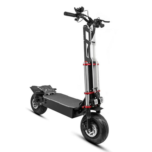 HKM-862995 Dual-Wheel Electric Scooter K8, 6000W Motor, 60V 38Ah Battery, Foldable, 80-100km Range, Waterproof, Full Suspension