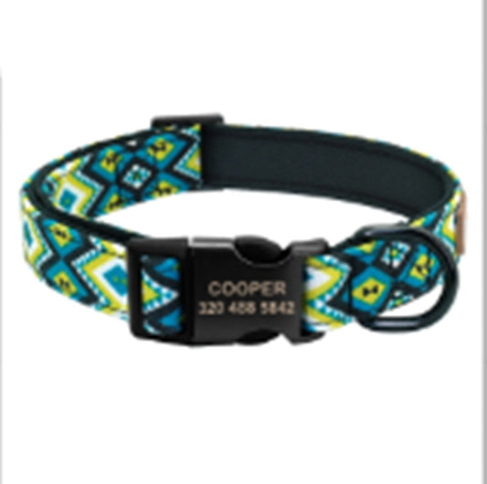 HKM-8630589 Custom Anti-Lost Dog Tag for Collars - Available in Sizes S, M, L