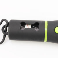 HKM-8630973 Triangle Lamp Distributor with Bone Style and Garbage Bag Set - Black, ABS Material