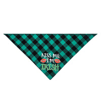 HKM-8632125 Cartoon Triangle Scarf for Dogs - Cotton Pet Slobber Towel for All Seasons