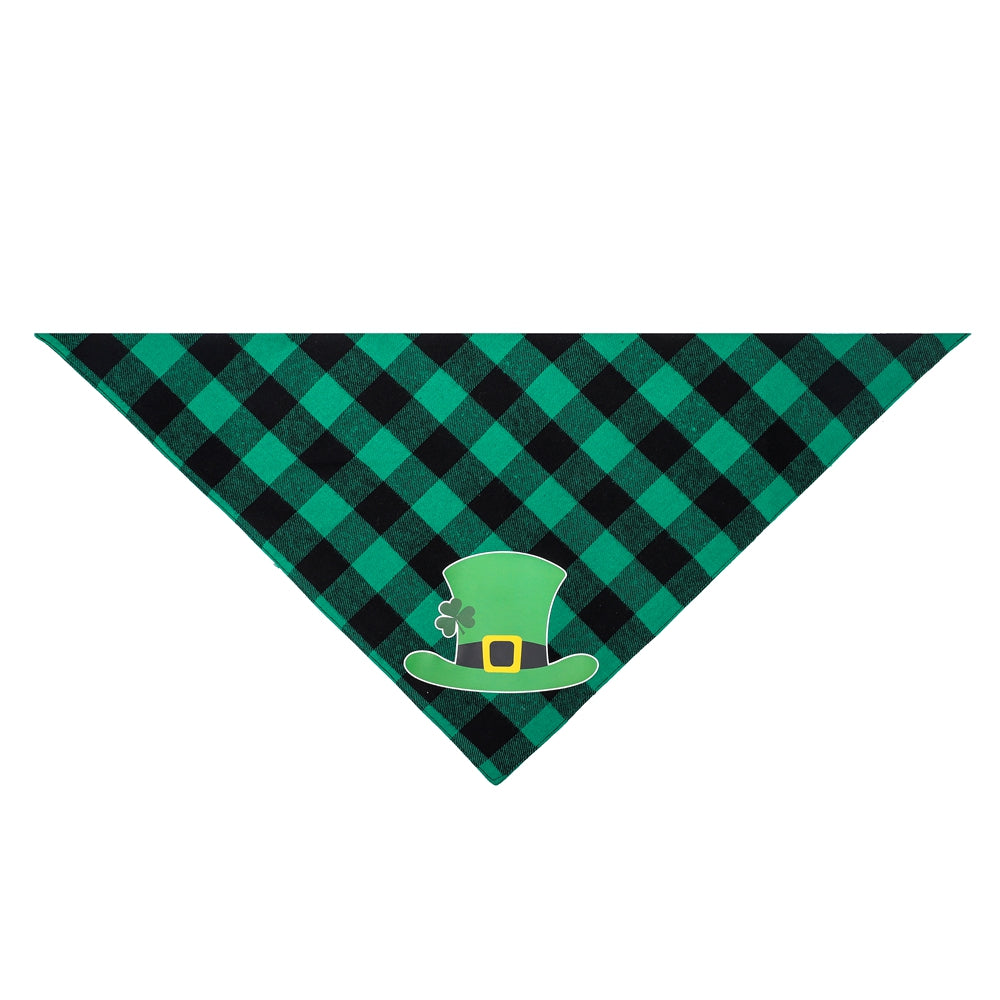 HKM-8632125 Cartoon Triangle Scarf for Dogs - Cotton Pet Slobber Towel for All Seasons