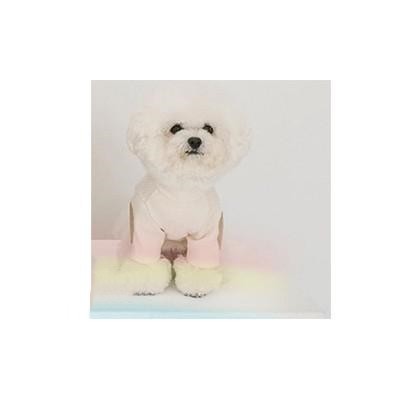 HKM-8632509 Stylish Contrast Vertical Pet Clothing in Brown, Black, Beige, and Grey - Multiple Sizes Available