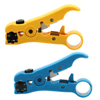 HKM-863315 Automatic Wire Stripper and Cutter Tool with Adjustable Blade Depth and Built-in Spring Mechanism