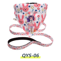 HKM-8633789 Adjustable Anti-Escape Saliva Towel Traction Rope for Pets - Available in Various Sizes and Colors