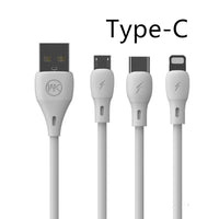 HKM-863507 1m Fast Charging USB Cable with Single Connector for Universal Use