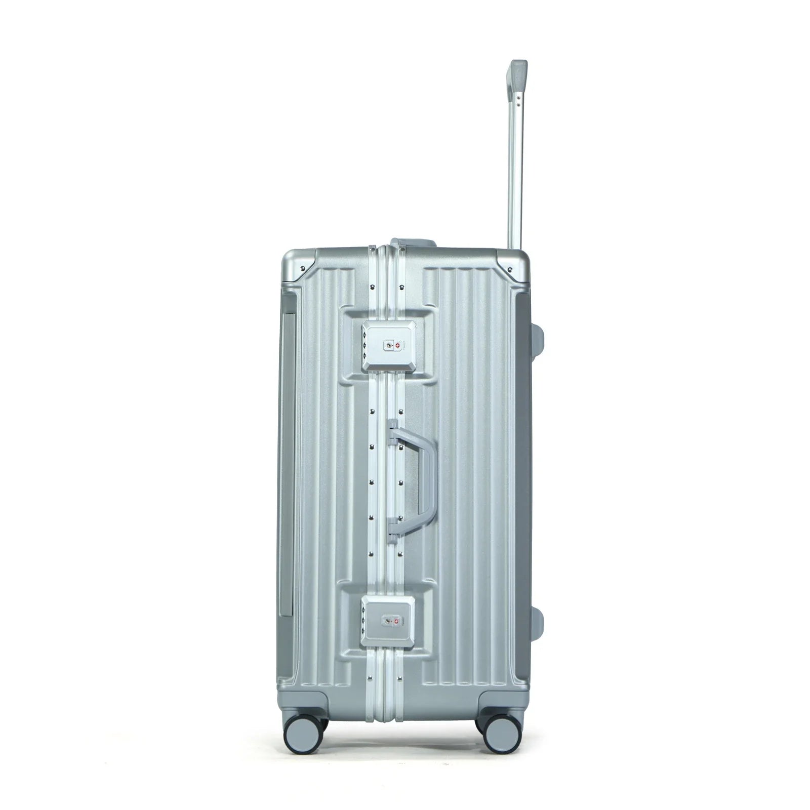 HKM-863507 Aluminium Frame PC Trolley Case Travel Suitcase with Durable Wheels