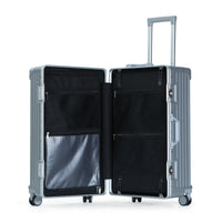 HKM-863507 Aluminium Frame PC Trolley Case Travel Suitcase with Durable Wheels